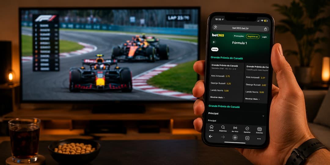 Como apostar na Fórmula 1 na Bet365: guia completo para iniciantes