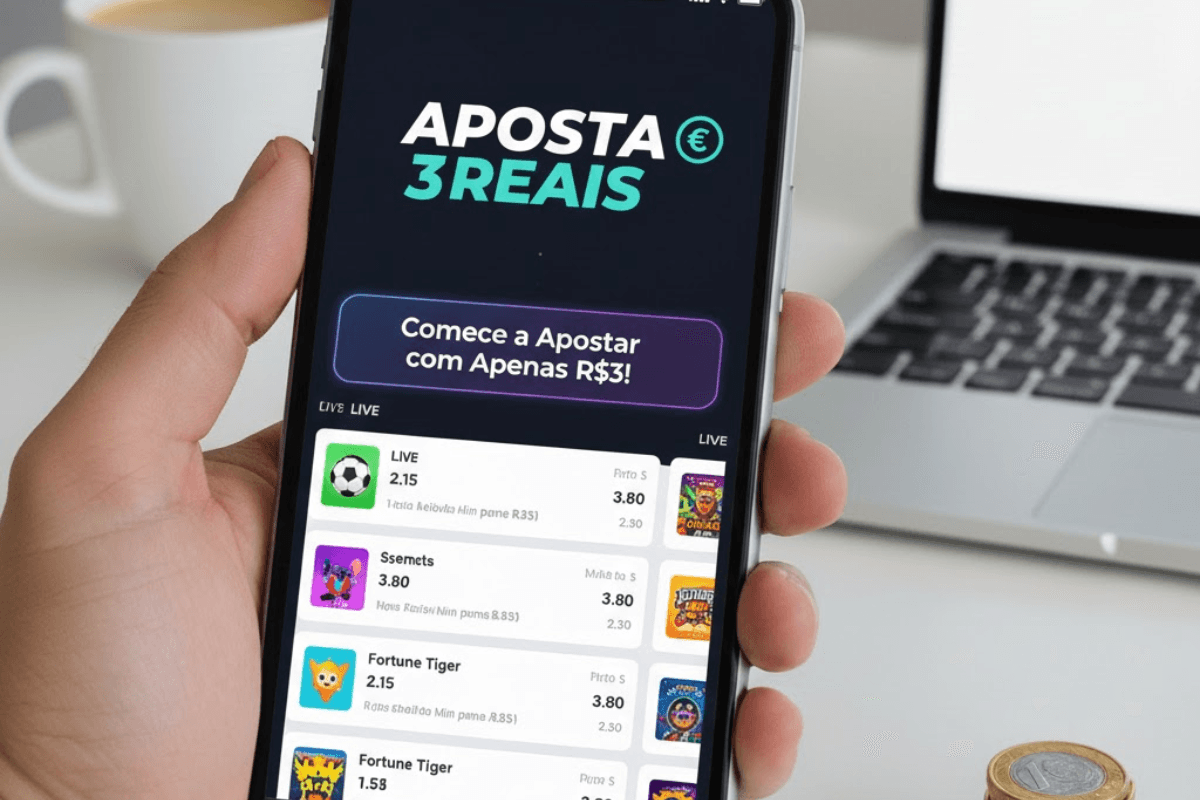 Plataforma de 3 reais: Saiba onde apostar com pouco em 2026